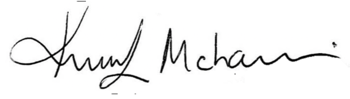 Dean's Signature